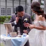 Audio Gästebuch im Retro Telefon auf einer Hochzeit