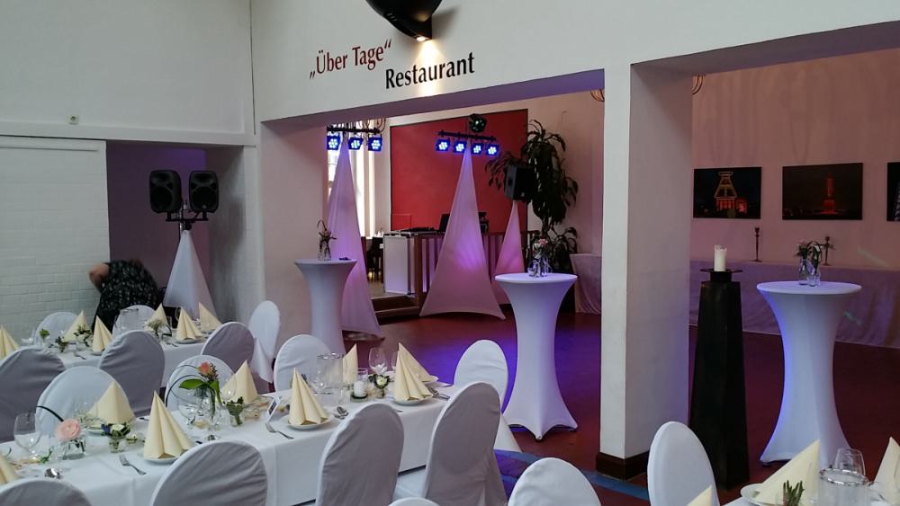 DJ Fotobox Audio Gästebuch bei einer Hochzeit Zeche in Essen